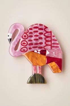 Erstwilder A Flamingo Named Honk Broche>Vrouwen Sieraden