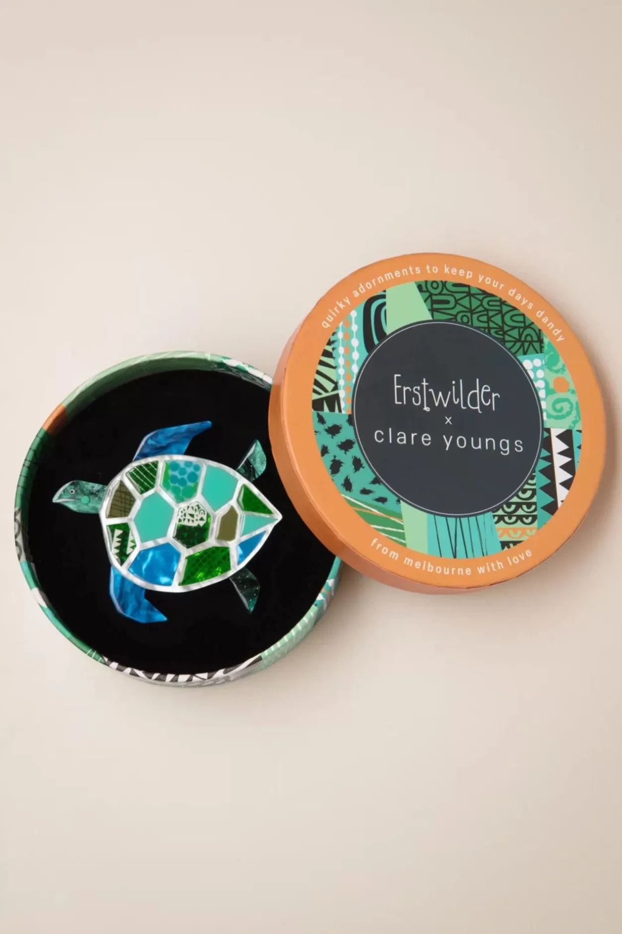 Erstwilder A Turtle Named Groar Broche>Vrouwen Sieraden