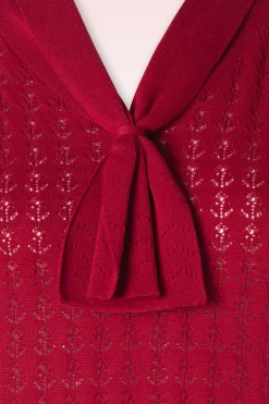 Banned Retro Anchor Ahoy! Top In Rood><noscript><img width=