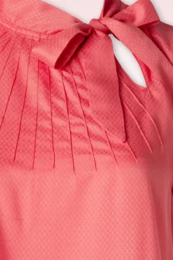 Circus Anna Solid Top In Koraal>Vrouwen Blouses