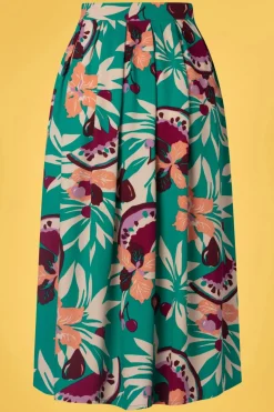 King Louie Arianna Plooirok In Aquagroen><noscript><img width=