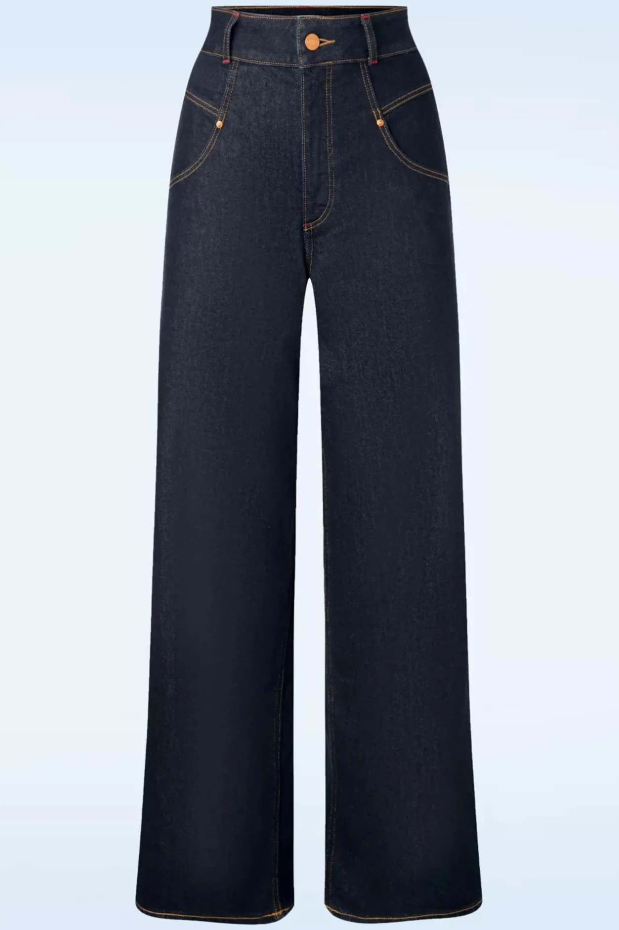 Rock-a-Booty Audrey Jeans In Blauw>Vrouwen Broeken