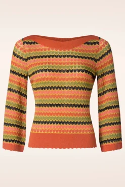 King Louie Audrey Trompet Mouw Magisch In Zwart>Vrouwen Truitjes