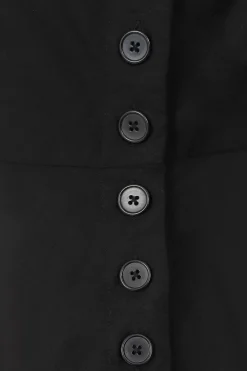 Collectif Clothing Belinda Effen Playsuit In Zwart><noscript><img width=