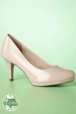 Tamaris Bernice Lakpumps In Poederroze>Vrouwen Pumps