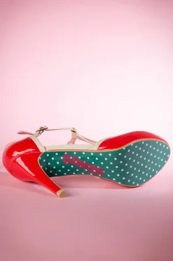 Banned Retro Betty Pumps In Rood><noscript><img width=