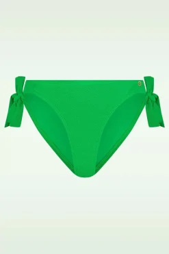 TC Beach Bikinibroekje Bow In Bright Green Relief>Vrouwen Bikini's