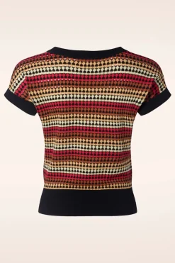 King Louie Boatneck Boyd Top In Zwart><noscript><img width=