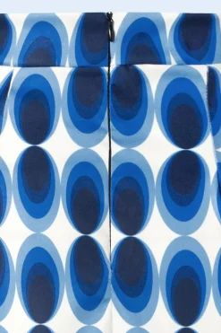 Vintage Chic for Topvintage Bobby Retro Rok In Blauw En Wit><noscript><img width=