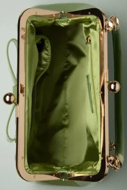 Banned Retro California Nights Lak Handtas In Bleekgroen><noscript><img width=