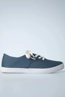 s.Oliver Canvas Sneakers In Indigo Blauw>Vrouwen Sneakers