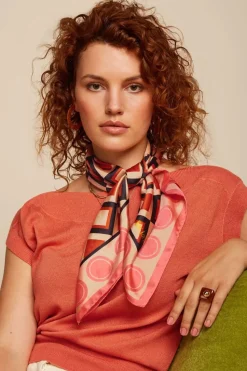 King Louie Casablanca Sjaal In Karamel>Vrouwen Sjaals