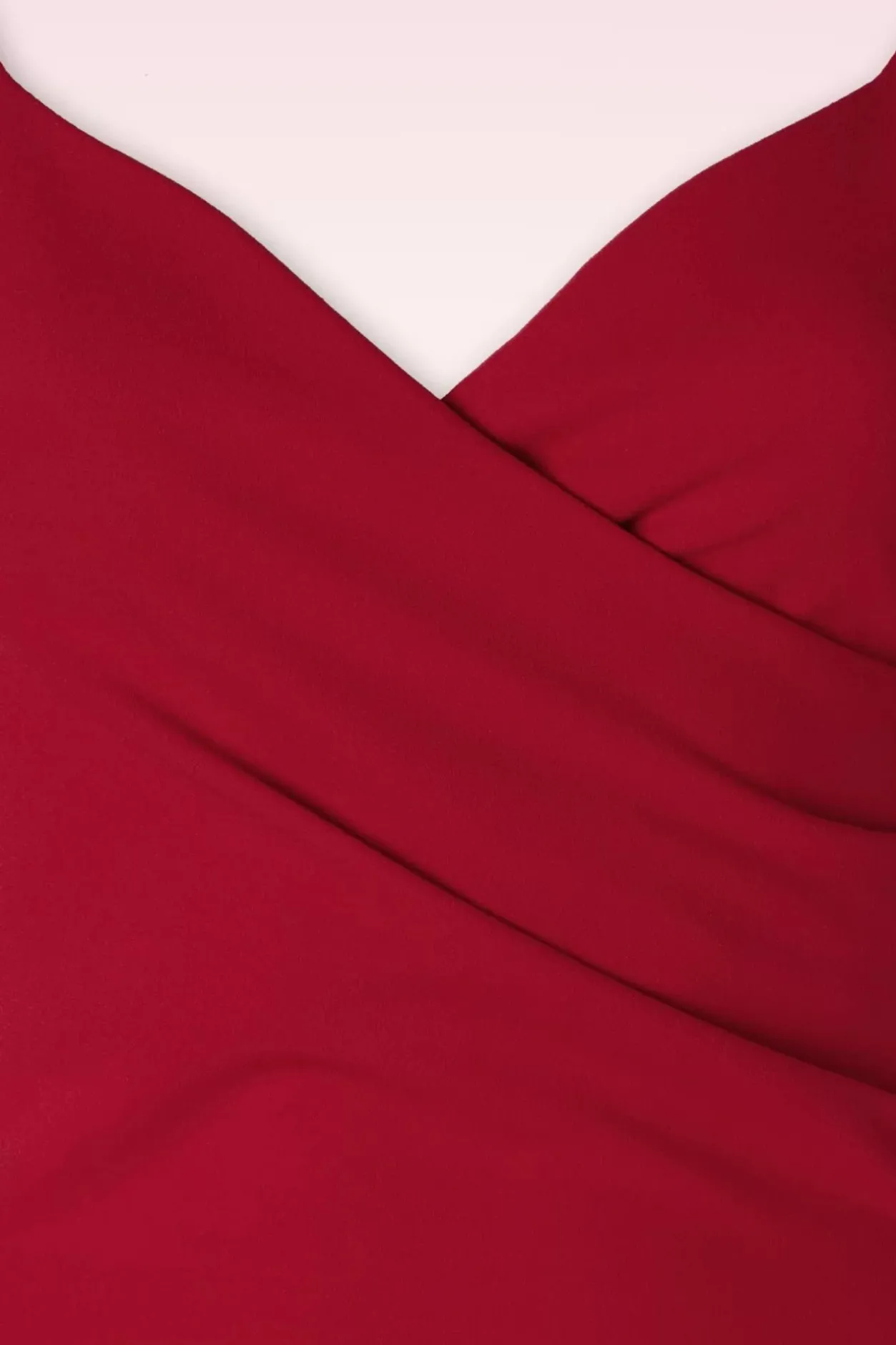 Vintage Chic for Topvintage Cecilia Pencil Jurk In Rood>Vrouwen Plus Size Jurken