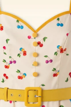 Vixen Chacha Cherry Swingjurk In Creme><noscript><img width=