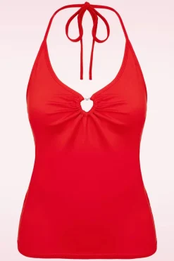 Bunny Cheryl Top In Rood>Vrouwen Tops