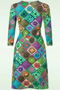 LaLamour Classic Cross Jurk In Granny Pastel>Vrouwen Plus Size Jurken