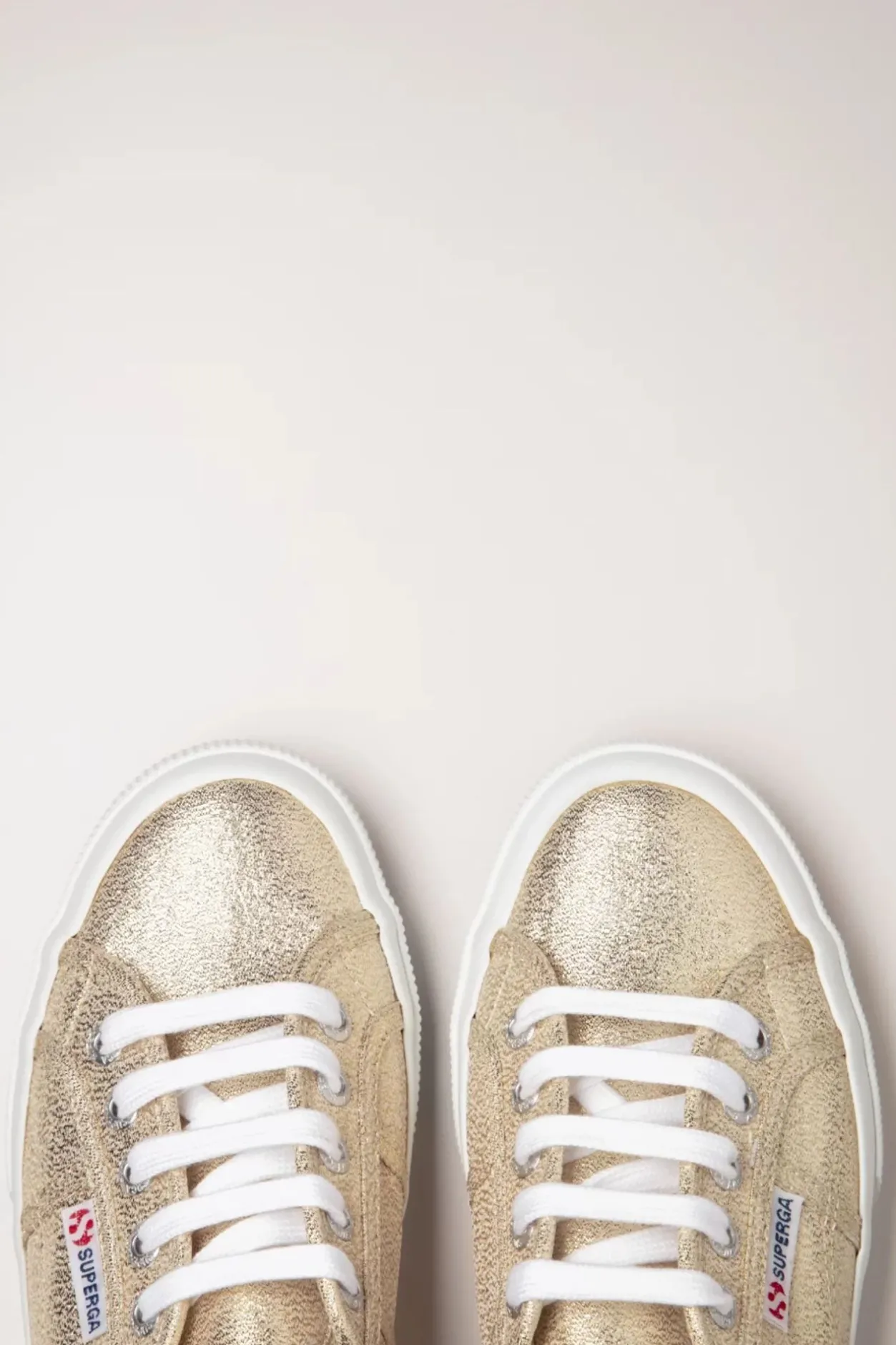 Superga Classic Glitter Sneakers In Goud>Vrouwen Sneakers