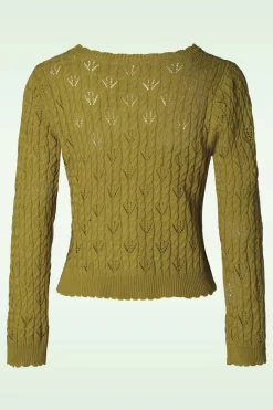 Mak Sweater Claudia Vest In Salie>Vrouwen Bolero's & Capes