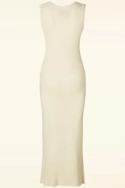 Wild Pony Cleo Gebreide Jurk In Gebroken Wit><noscript><img width=