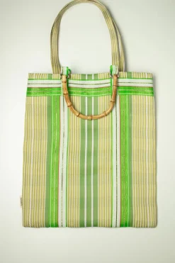Surkana Club Tropicana Shopper Tas In Acid Groen>Vrouwen Tassen