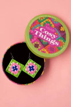 Erstwilder Cozy Comfort Oorbellen In Groen>Vrouwen Sieraden