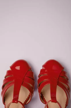 Banned Retro Dance Me To The Stars Pumps In Rood>Vrouwen Pumps