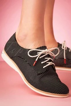 Rollie Derby Droomschoenen In Zwart>Vrouwen Veterschoenen