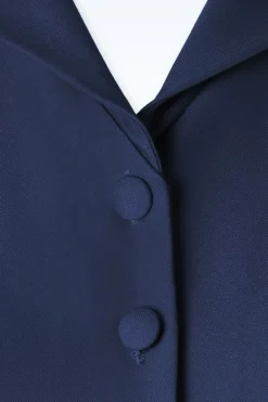 Banned Retro Doll Swing Jurk In Marineblauw><noscript><img width=