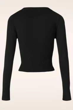 Banned Retro Dolly Vest In Zwart>Vrouwen Vestjes