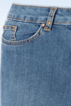 Cloud9 Dora Flared Broek In Lichtblauwe Denim Wassing><noscript><img width=
