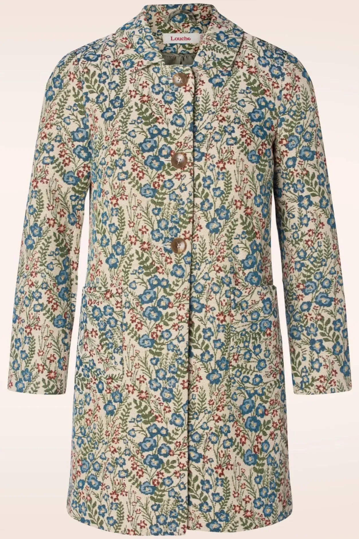 Louche Dryden Abusson Jaquard Jas In Multi>Vrouwen Jassen