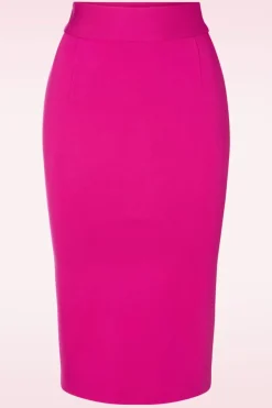 Very Cherry Emily Pencil Rok In Bubblegum Roze>Vrouwen Rokken