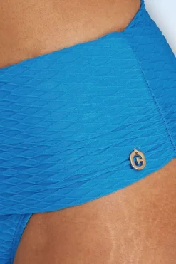 TC Beach Flipover Bikinibroekje In Blue Snake>Vrouwen Bikini's