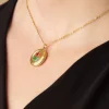 Urban Hippies Flower Locket Ketting In Goud>Vrouwen Sieraden