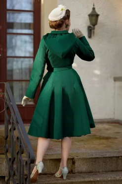 Miss Candyfloss Frodina Gia Waterafstotende Jas In Smaragd>Vrouwen Jassen