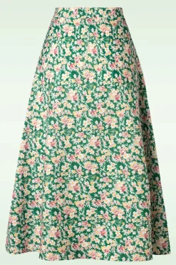 Banned Retro Garden Rok In Groen>Vrouwen Rokken