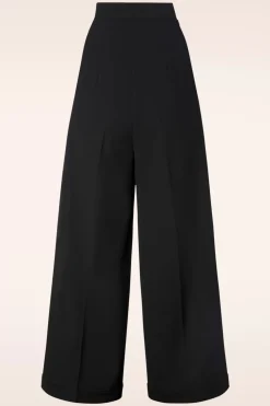 Collectif Clothing Gerilynn Pantalon In Zwart>Vrouwen Broeken