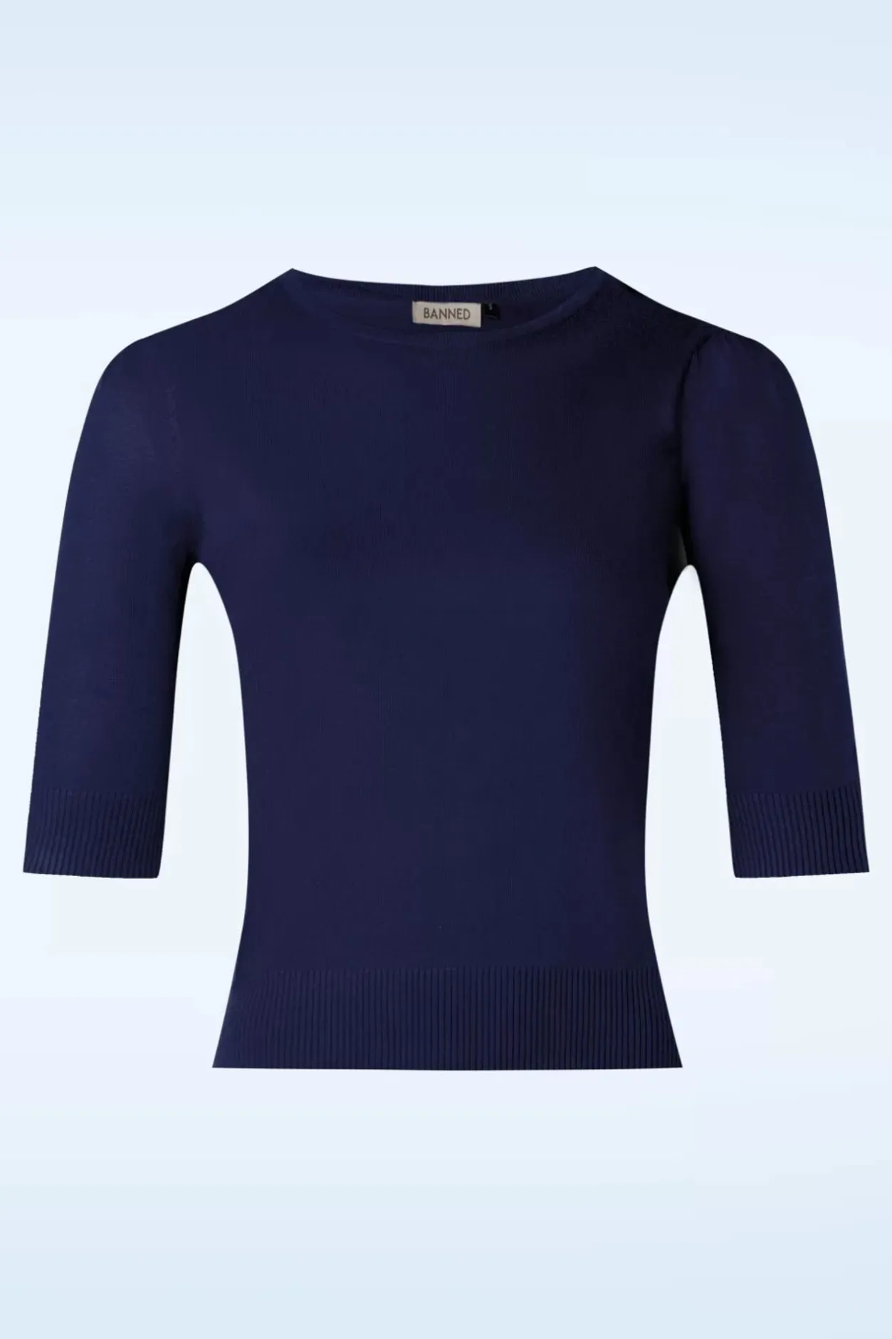 Banned Retro Grace Jumper In Marineblauw>Vrouwen Truitjes