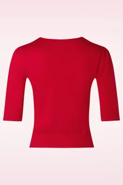 Banned Retro Grace Jumper In Rood>Vrouwen Truitjes