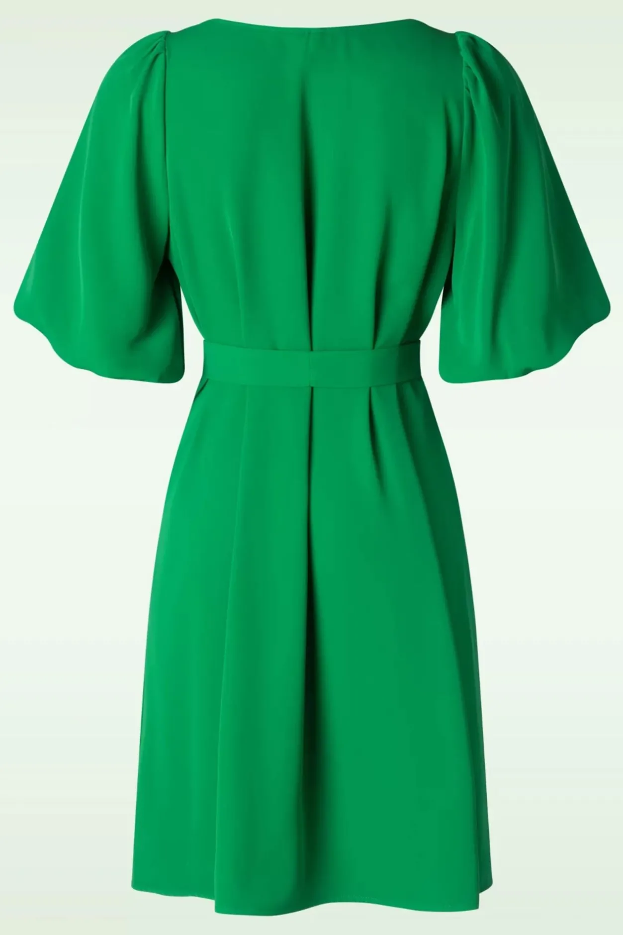 Smashed Lemon Greta Jurk In Groen>Vrouwen Plus Size Jurken