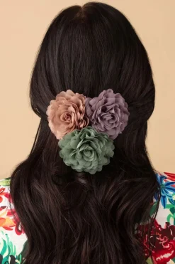 Urban Hippies Haarbloemenset In Waterkers, Lingerie Roze En Distel>Vrouwen Haaraccessoires