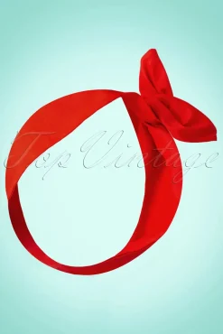 Be Bop a Hairbands Haarsjaal In Rood>Vrouwen Haaraccessoires