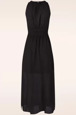 Compania Fantastica Hannah Maxi Jurk In Zwart>Vrouwen Maxi Jurken