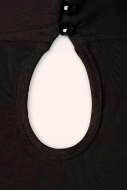 Banned Retro Hey Jude Top In Zwart><noscript><img width=