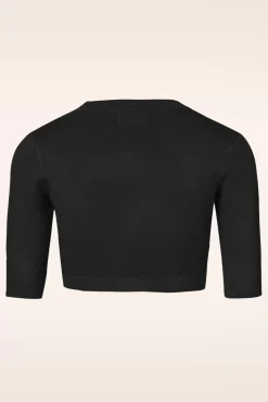 Banned Retro Hudson-Bolero In Zwart>Vrouwen Bolero's & Capes