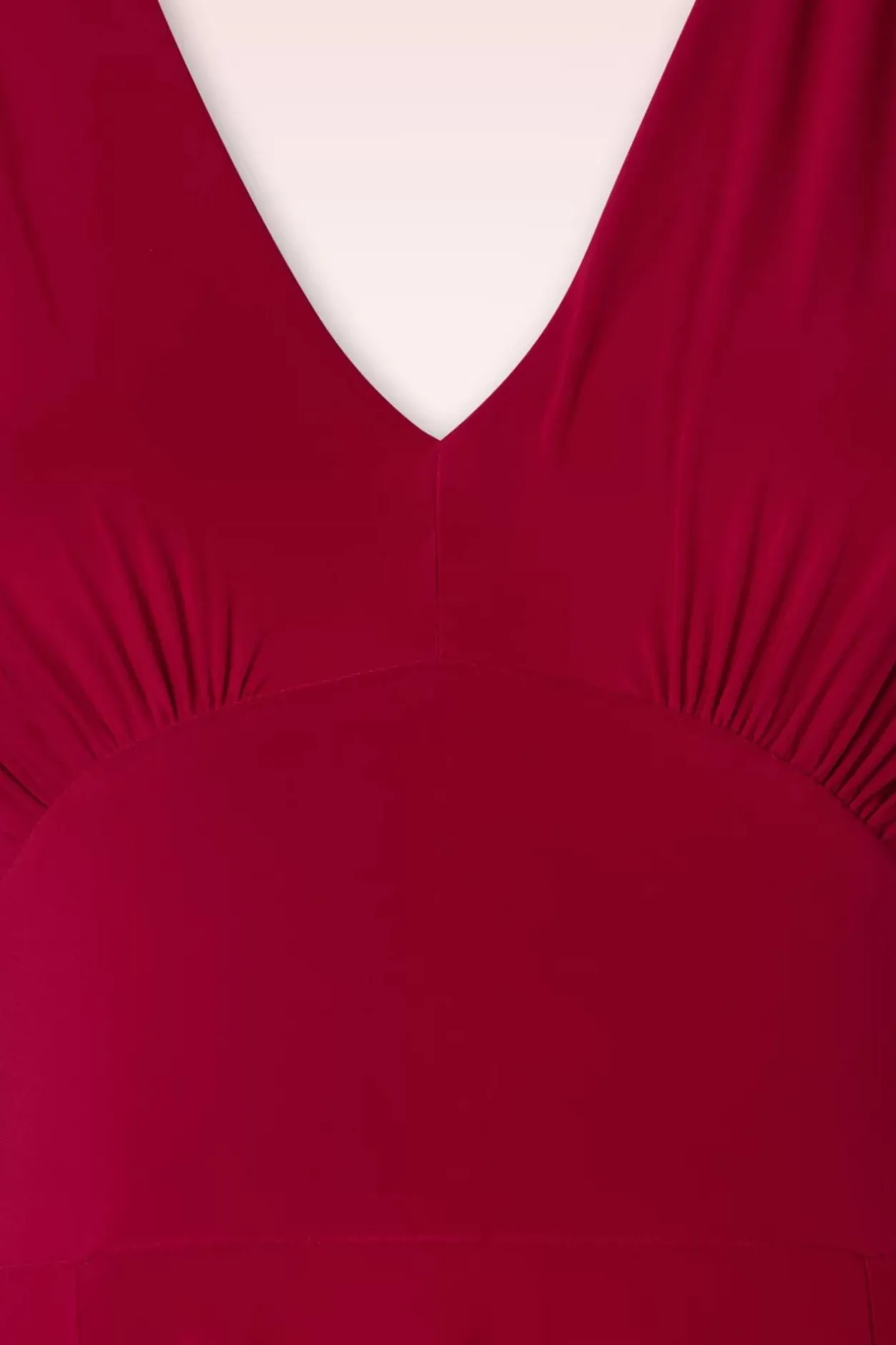 Vintage Chic for Topvintage Isabella Swing Jurk In Rood>Vrouwen Plus Size Jurken