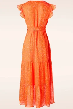 Smashed Lemon Ivy Maxi Jurk In Oranje><noscript><img width=