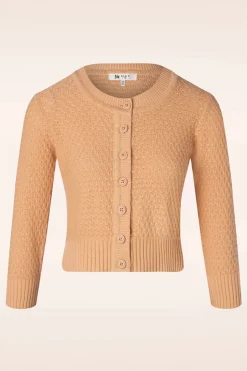 Mak Sweater Jennie Vest In Bruin>Vrouwen Vestjes