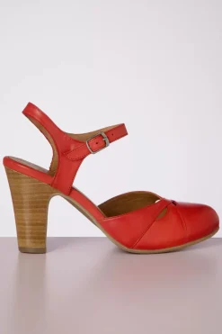 Miz Mooz Joanie Sandaal In Scarlet Rood>Vrouwen Sandalen