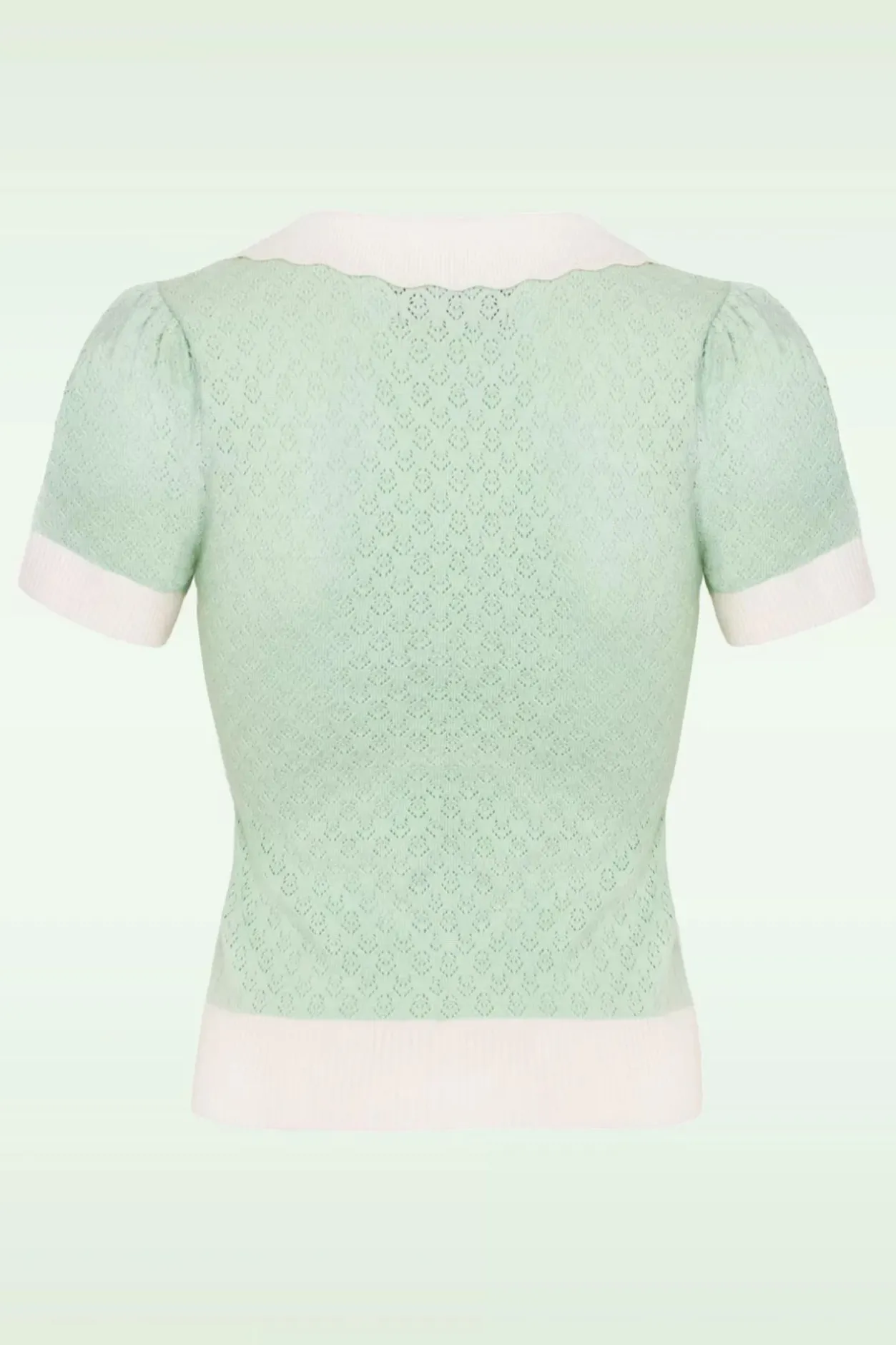 Bunny Joanie Top In Mint>Vrouwen Truitjes